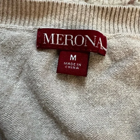 Merona Beige Women's Cardigan Sweater - Picture 3 of 5